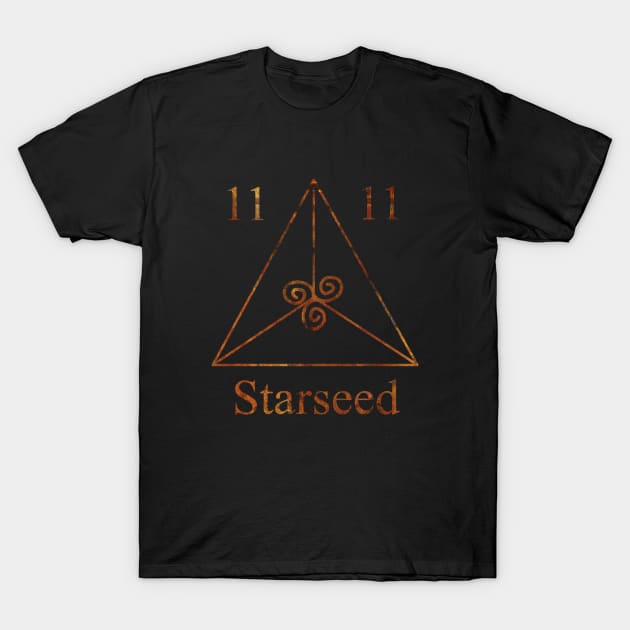 Ascension Starseed Symbol T-Shirt by Bluepress